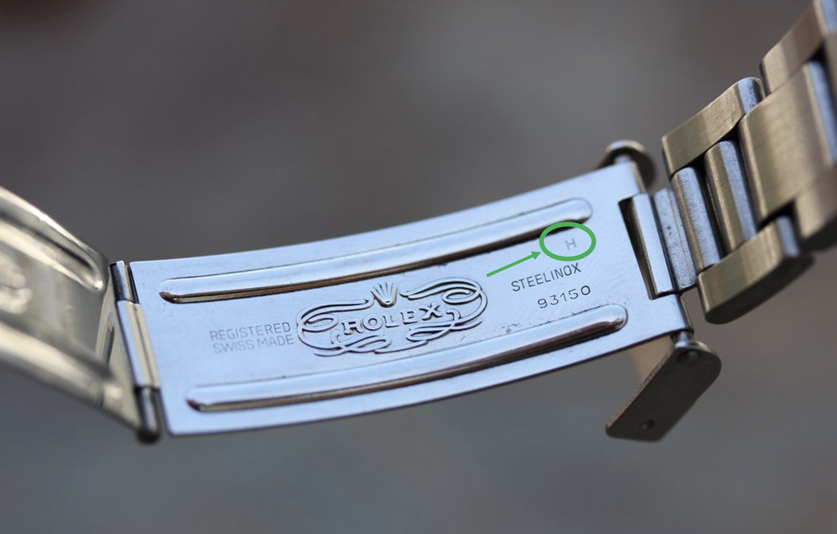 Come decifrare il codice della Clasp Rolex?